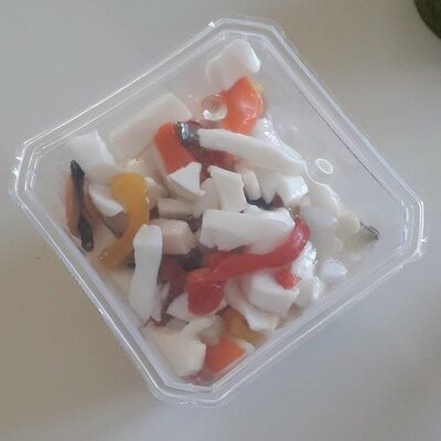 Insalata di mare com verdure