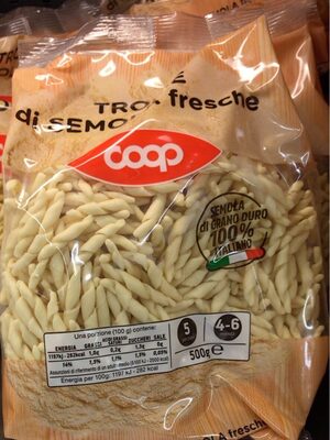 Trofie di semola fresche