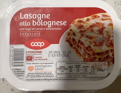 Lasagne alla bolognese
