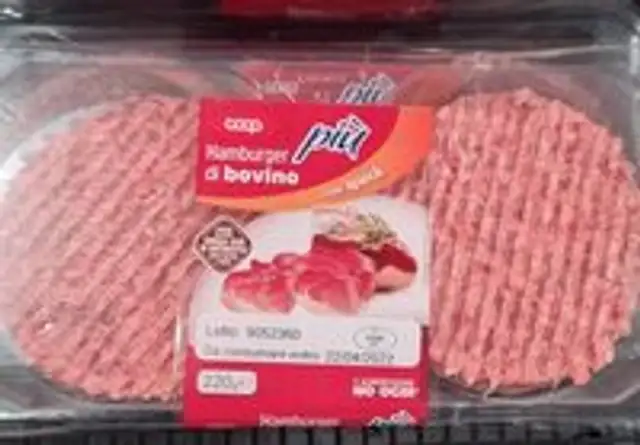 Hamburger di bovino con speck
