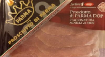 Prosciutto di Parma Dop front packaging