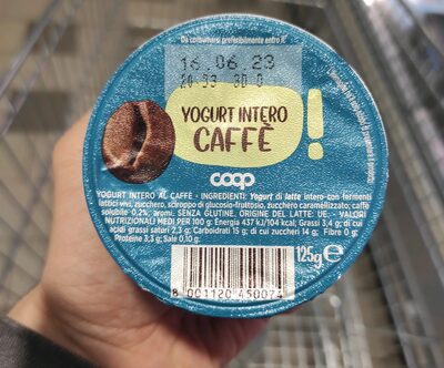 Yogurt intero caffè