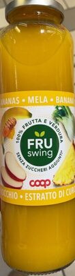 Fru swing ananas mela banana finocchio curcuma