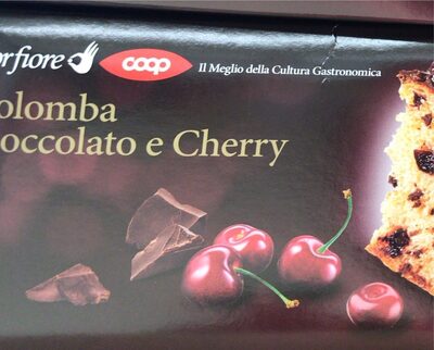 Colomba cioccolato e cherry