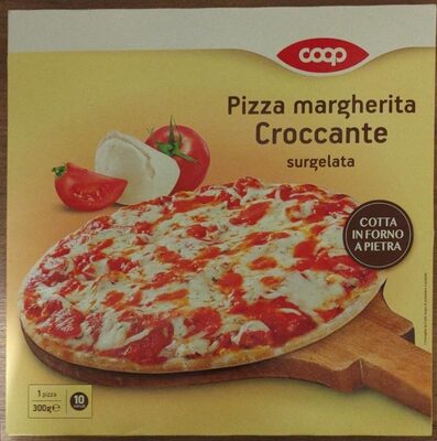 Pizza Margherita Croccante Surgelata front packaging