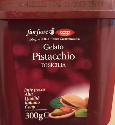 Gelato pistacchio di Sicilia