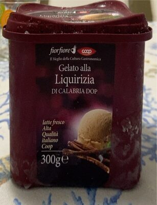 Gelato alla liquirizia di calabria DOP