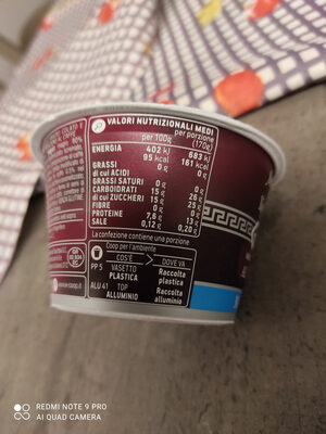 Yogurt Greco solo latte fresco greco al caffè