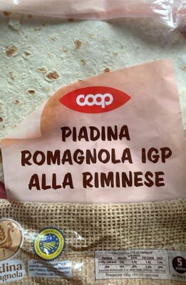 Piadina romagnola IGP alla riminese