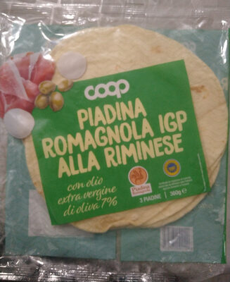 Piadina romagnola IGP alla riminese