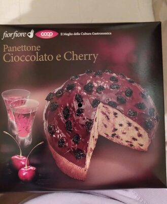 Panettone cioccolato e cherry