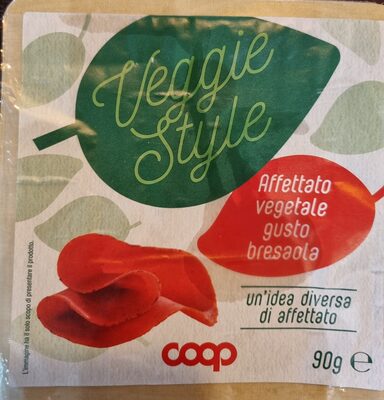 Affettato vegetale gusto bresaola