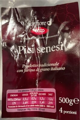 Pici senesi front packaging