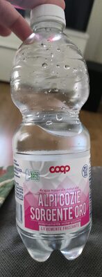 Acqua minerale naturale alpi Cozie sorgente oro