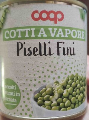 Piselli fini al vapore