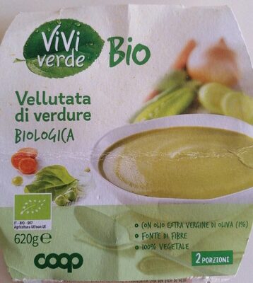 Vellutata di verdure biologica