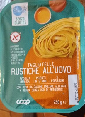 Tagliatelle rustiche all'uovo
