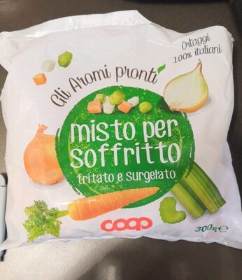 Gli aromi pronti misto per soffritto tritato e surgelato