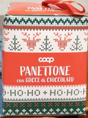Panettone con gocce di cioccolato