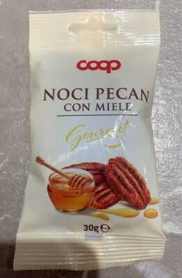 noci pecan con miele