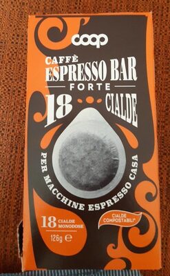 Caffè espresso bar forte