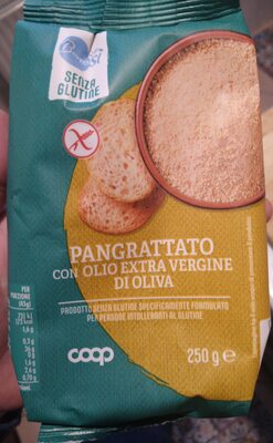 Pangrattato senza glutine con olio evo