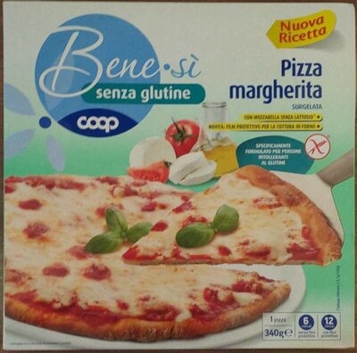 Pizza margherita senza glutine