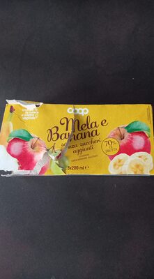 Succo mela e banana