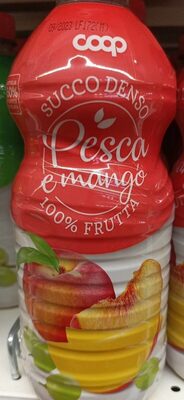 Succo denso pesca e mango
