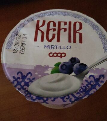 Kefir mirtillo
