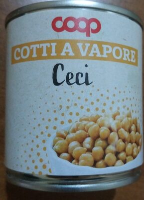 Ceci cotti al vapore