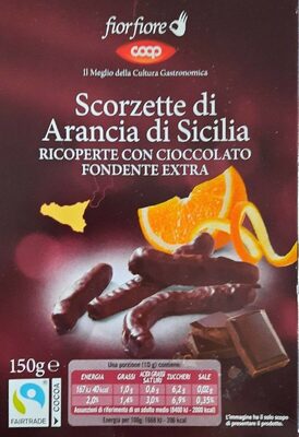 Scorzette di Arancia di Sicilia Fior Fiore