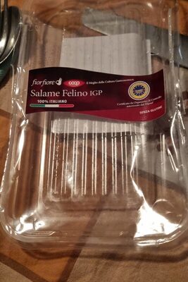 Salame Felino IGP front packaging