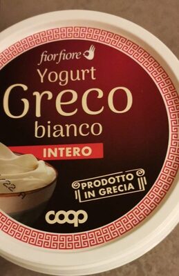 Yogurt Greco bianco intero