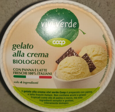 Gelato alla crema biologico
