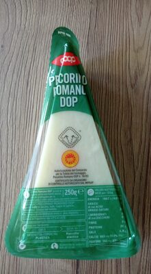Pecorino romano front packaging