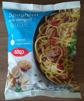 Spaghetti alle Vongole Surgelati front packaging