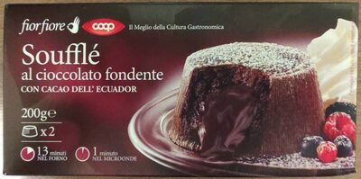 Soufflé al cioccolato fondente