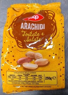 Coop Arachidi tostate e salate