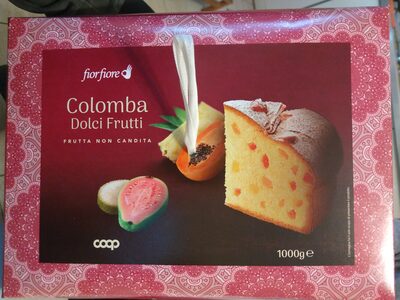 Colomba dolci frutti