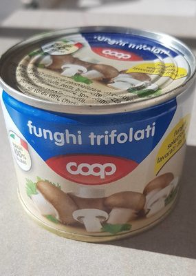 Funghi champignon trifolati front packaging