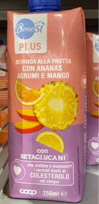 Bevanda frutta front packaging