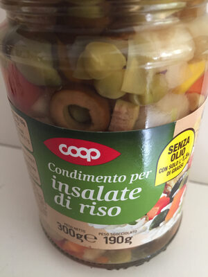 Condimento per insalate di riso