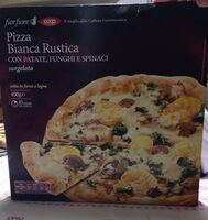 Pizza bianca rustica