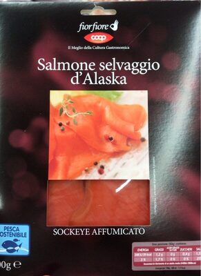 Salmone selvaggio d’alaska