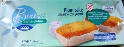 Bene sì Plum cake SENZA GLUTINE 6Pz