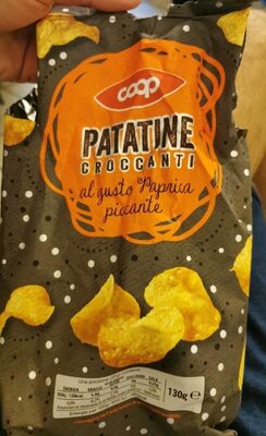 Patatine Croccanti al Gusto Paprica Piccante