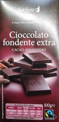 Cioccolato fondente extra