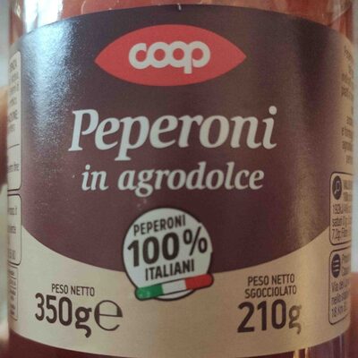 Peperoni in agrodolce