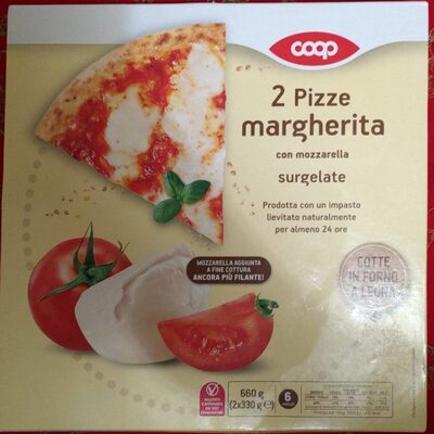 2 Pizze Margherita Surgelate